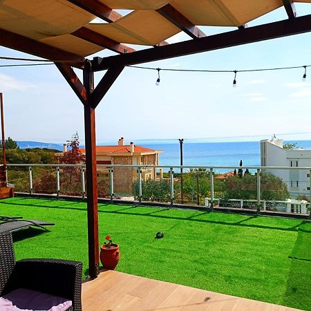 Salonikiou Beach Apartments Akti Salonikiou Eksteriør billede
