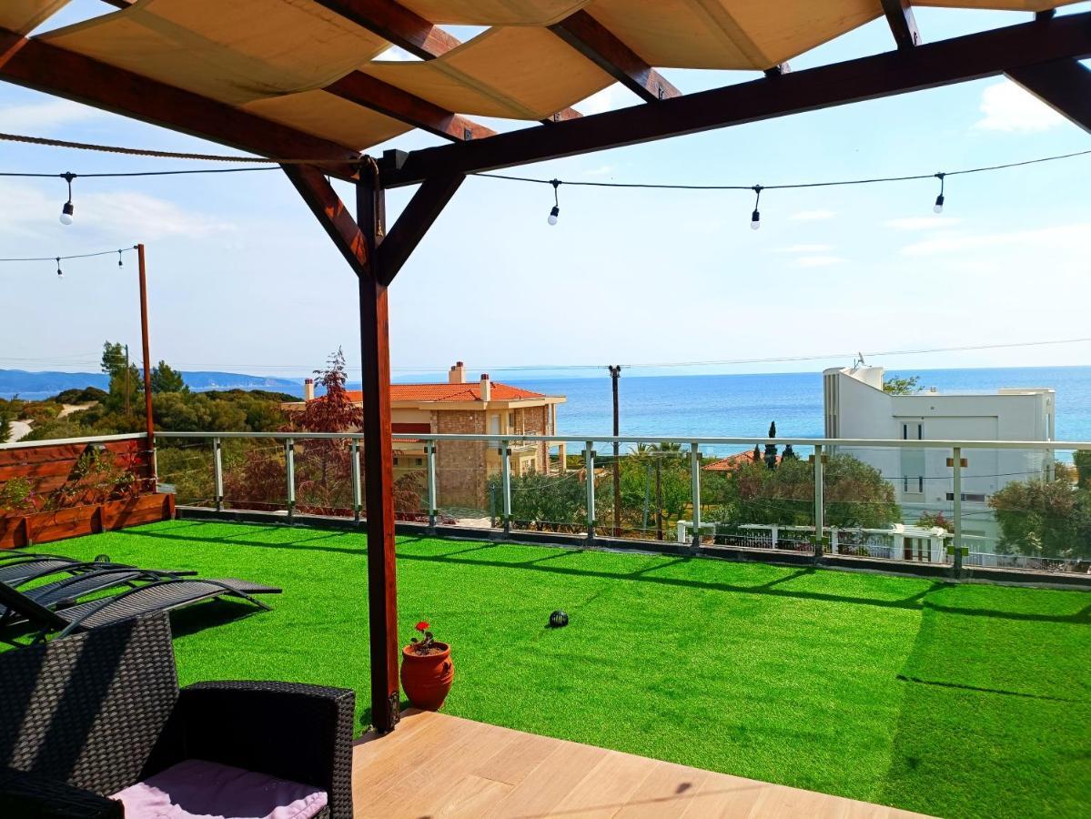 Salonikiou Beach Apartments Akti Salonikiou Eksteriør billede