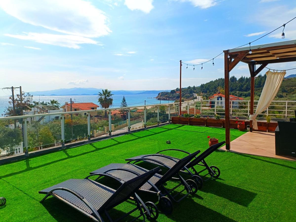 Salonikiou Beach Apartments Akti Salonikiou Eksteriør billede