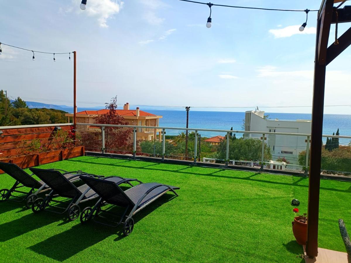 Salonikiou Beach Apartments Akti Salonikiou Eksteriør billede